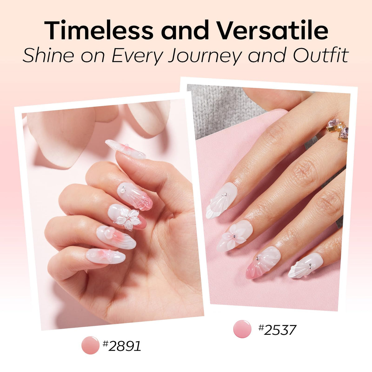 modelones Jelly Gel Nail Polish showing application brush
