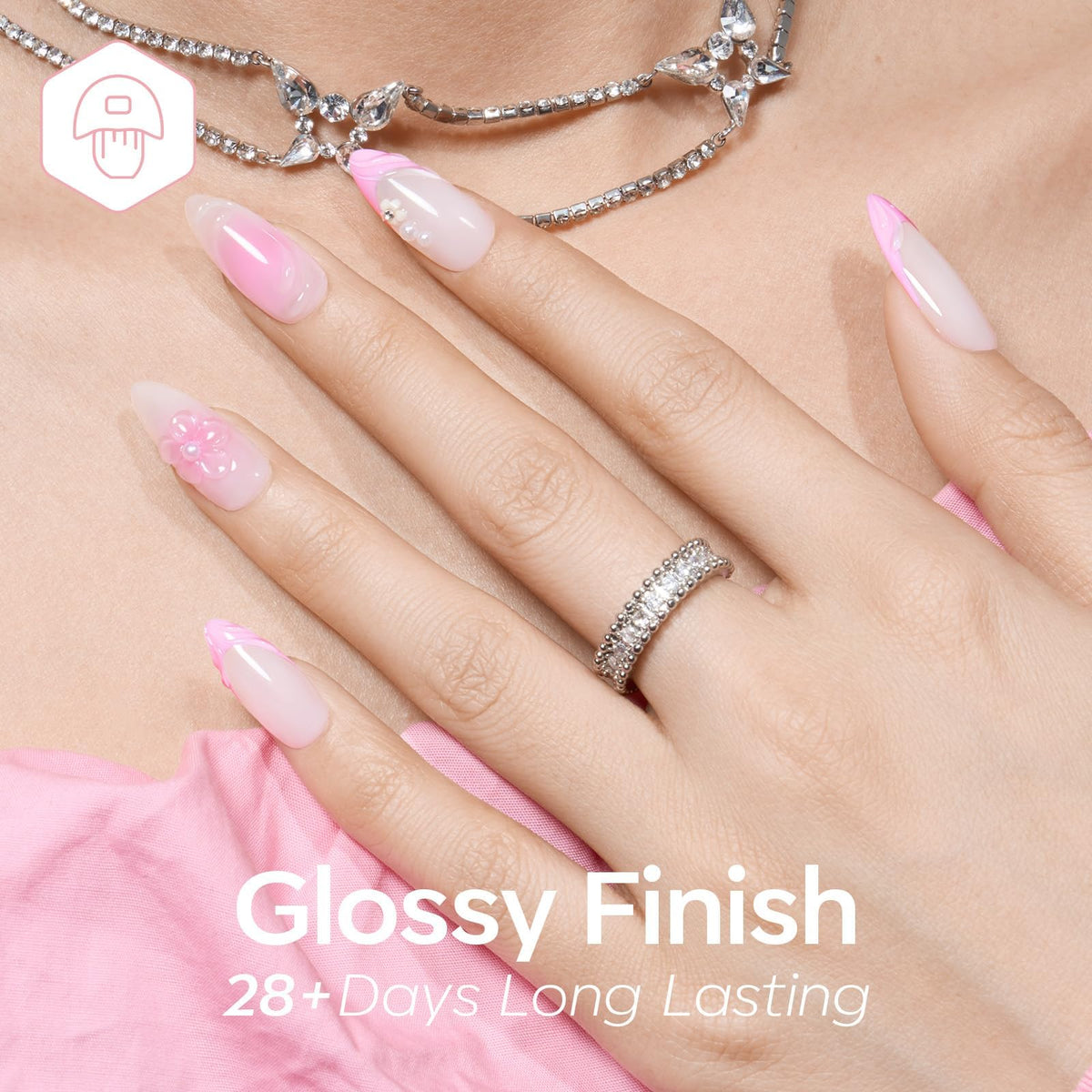 modelones jelly gel polish showing smooth application