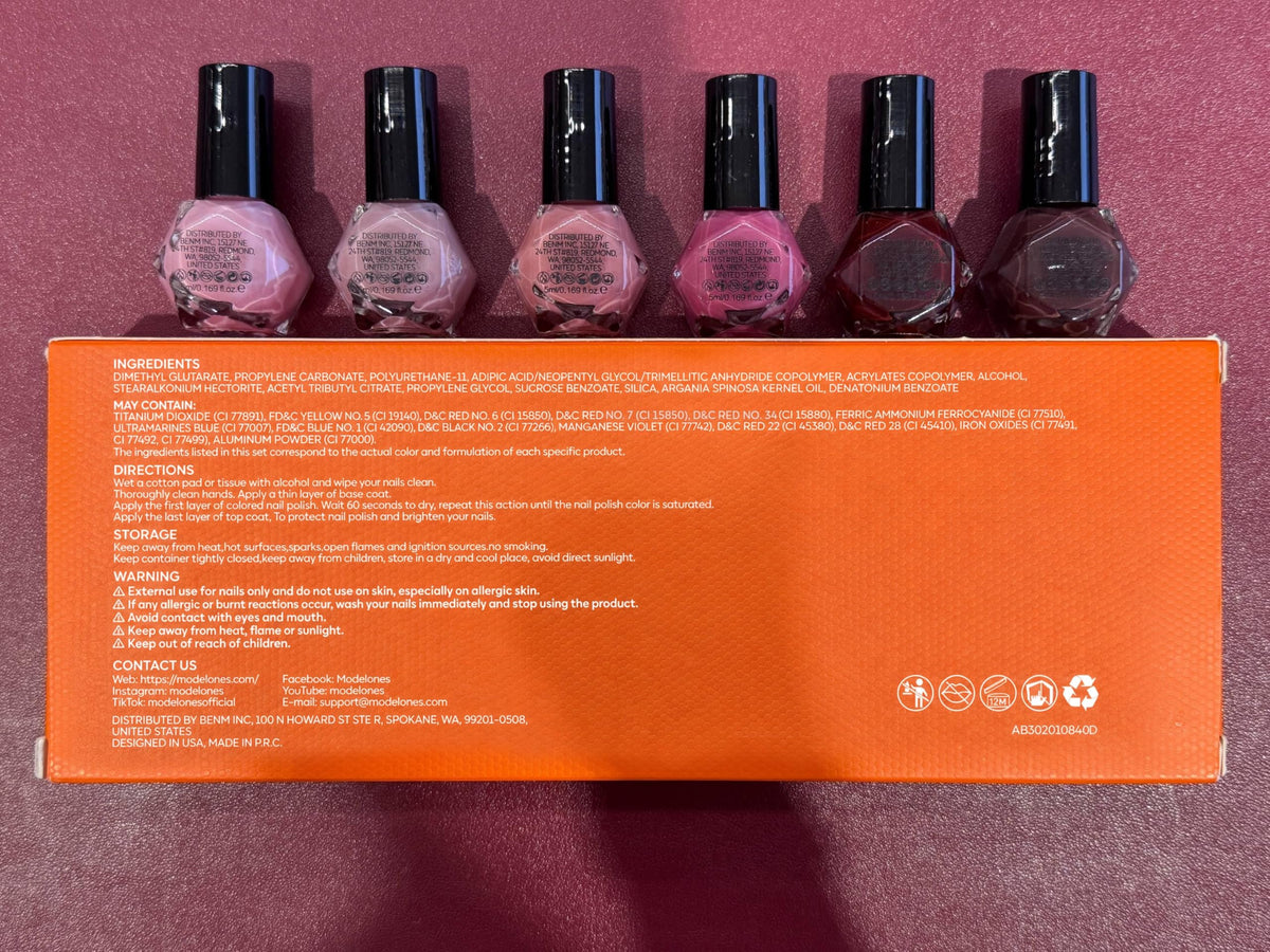 modelones Jelly Nail Polish close-up showing jelly texture