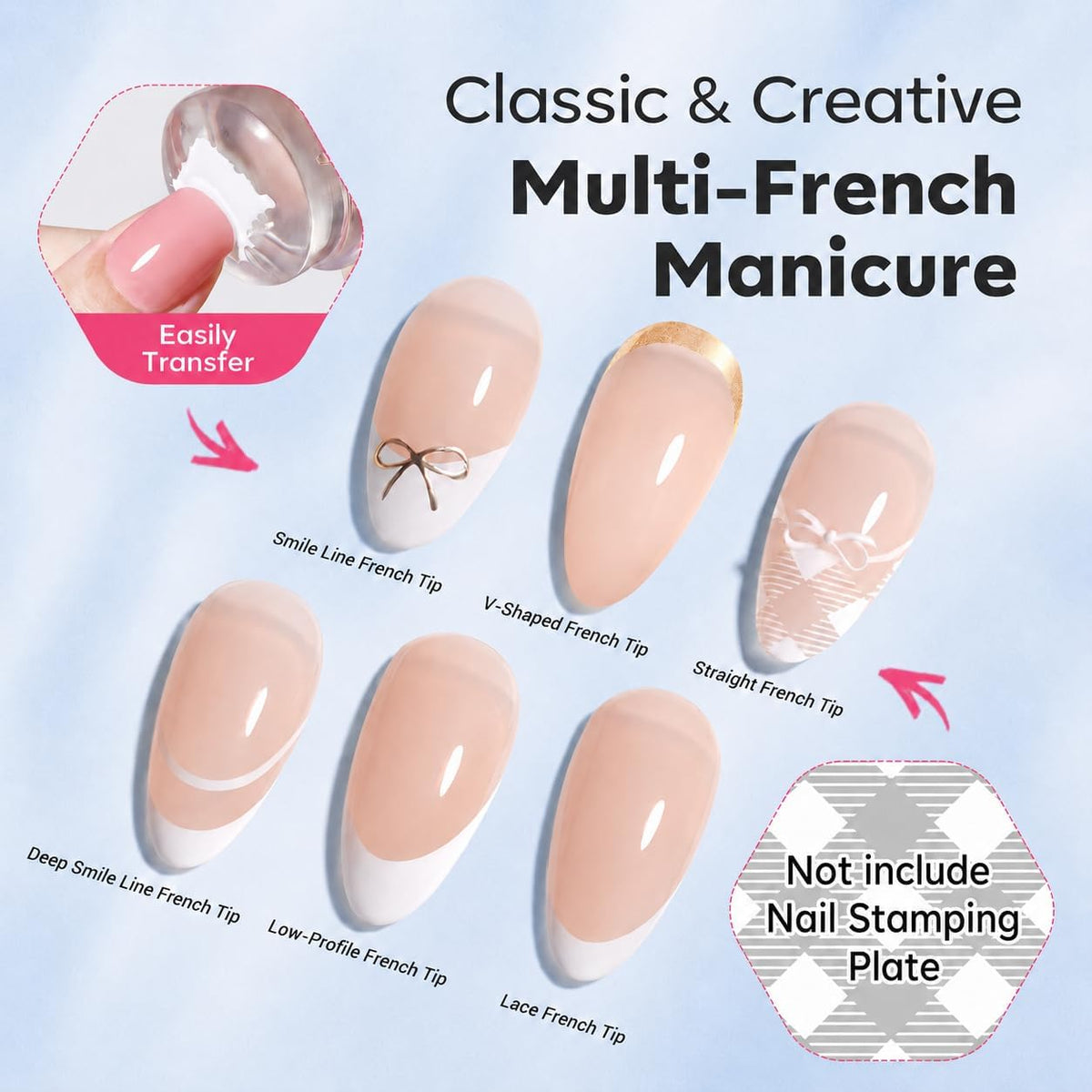 modelones jelly stamper in use with nail polish