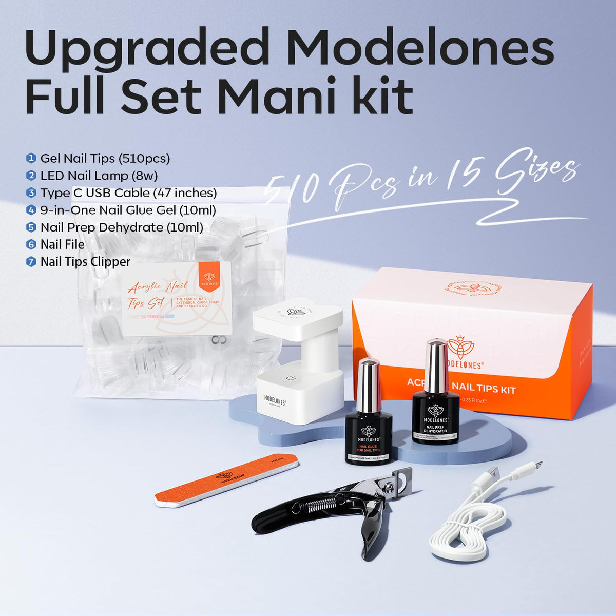 modelones Nail Dehydrator and Nail File