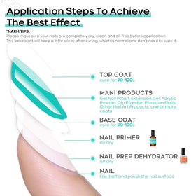 modelones Nail Dehydrator and Primer kit with nail tools