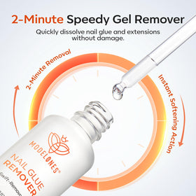 modelones Nail Glue Remover bottle side view