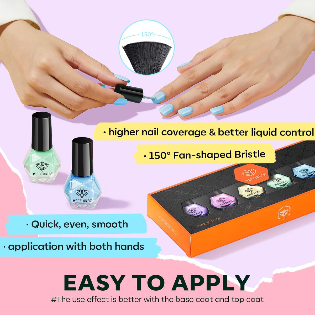 modelones nail polish drying process
