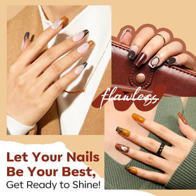 modelones Nail Polish Set 6 Colours bottles arranged