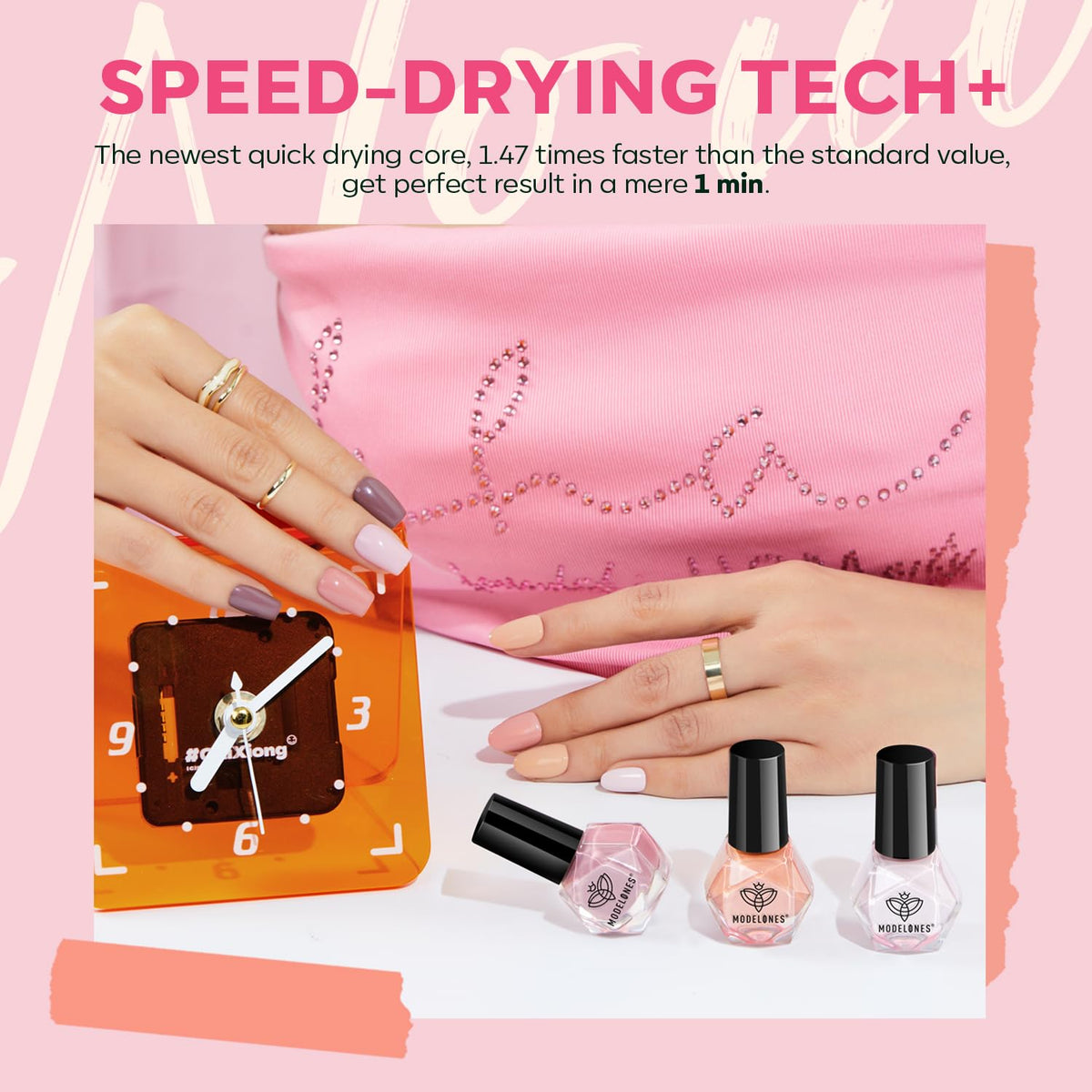 modelones Nail Polish Set with user-friendly application