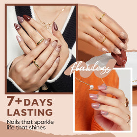 modelones nail polish showing wide brush for easy application