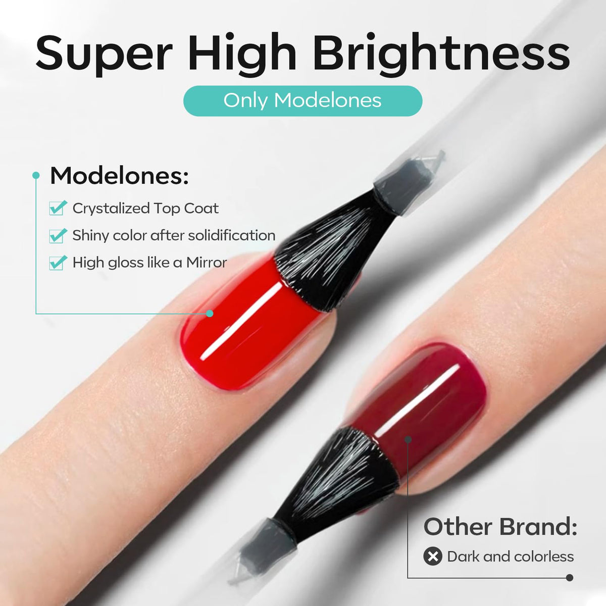modelones nail prep kit in use on nails