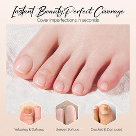 modelones Nail Strengthener and Growth nail polish close-up