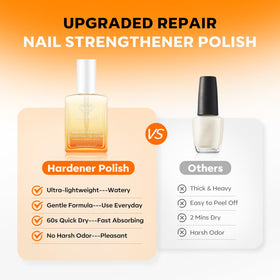 modelones Nail Strengthener and Growth Oil 15ml application on nails