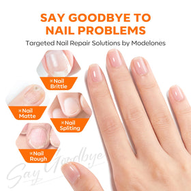 modelones Nail Strengthener and Growth Oil 15ml with brush
