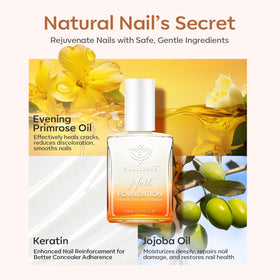 modelones Nail Strengthener and Growth polish with natural ingredients