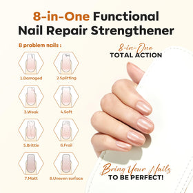 modelones Nail Strengthener bottle with label and cap