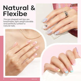 modelones Nail Tips Clipper and Nail File