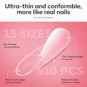 modelones Nail Tips Clipper in use on a nail tip