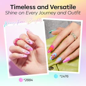 modelones Neon Gel Nail Polish bright green shade