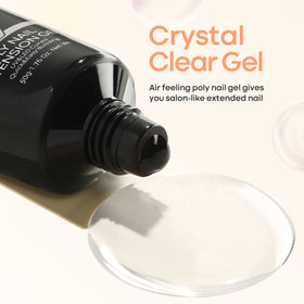 modelones Poly Nail Gel Builder 50ML clear gel texture close-up