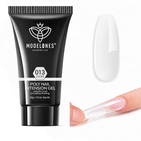 modelones Poly Nail Gel Builder 50ML clear tube front view