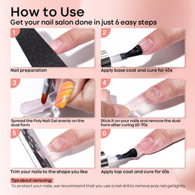 modelones Poly Nail Gel texture close-up
