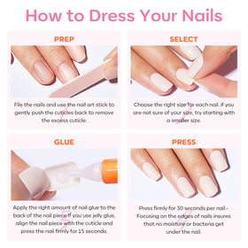 modelones press on nails kit packaging front view
