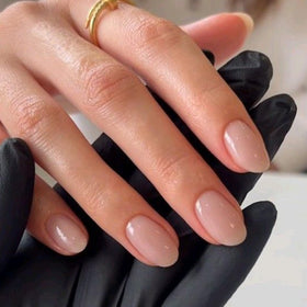 modelones press on nails showing various sizes and shapes