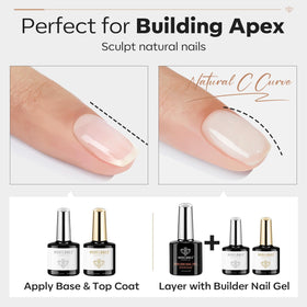 modelones Shiny Top Coat 10ml bottle front view