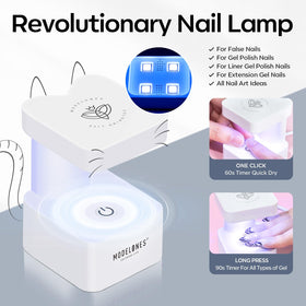 modelones UV LED Nail Lamp with timer settings