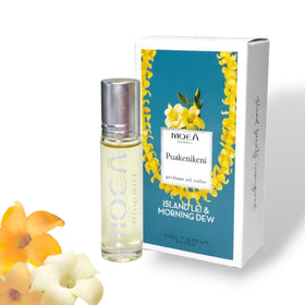 MOEA HAWAII Puakenikeni Perfume Roller 10 mL side view