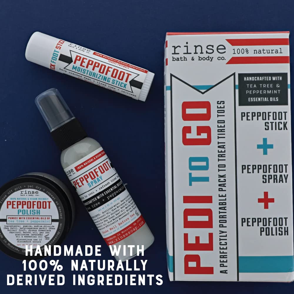 Moisturizing foot stick 0.65 oz from Peppofoot kit