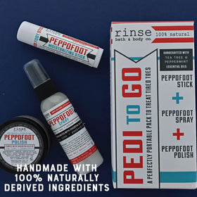 Moisturizing foot stick 0.65 oz from Peppofoot kit