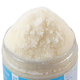 Mojo Spa Fragrance Free Face and Body Scrub ingredients close-up