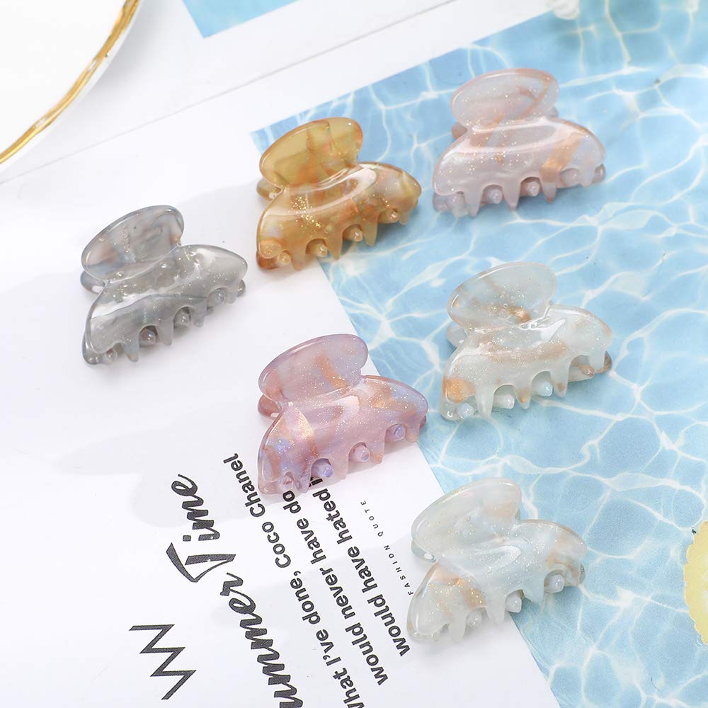 Molans Mini Hair Clips in a purse for on-the-go use