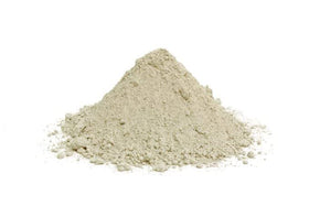 Molivera Organics Bentonite Clay 1 lb with natural ingredients around