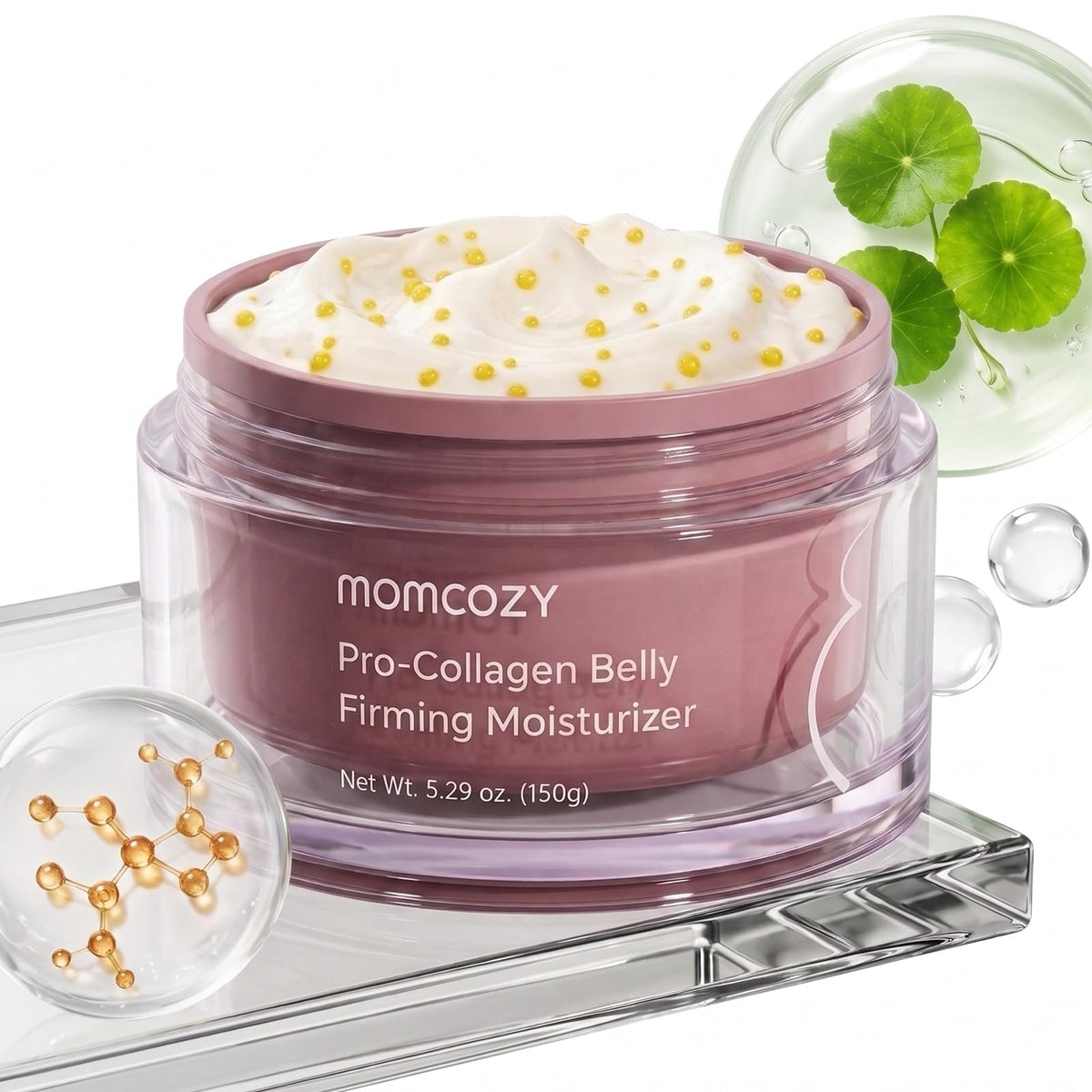 Momcozy Pro-Collagen Stretch Mark Cream 5.29 oz front view