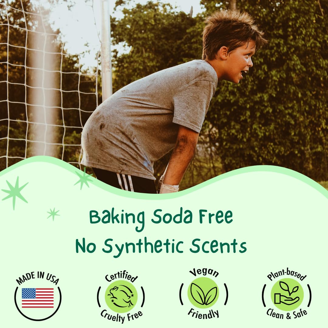 MONA All Natural Deodorant for Kids Honeydew side view