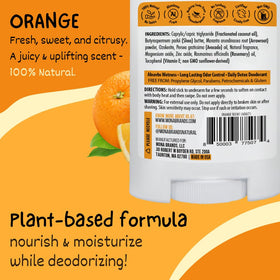 MONA Kids Deodorant back view with ingredient list