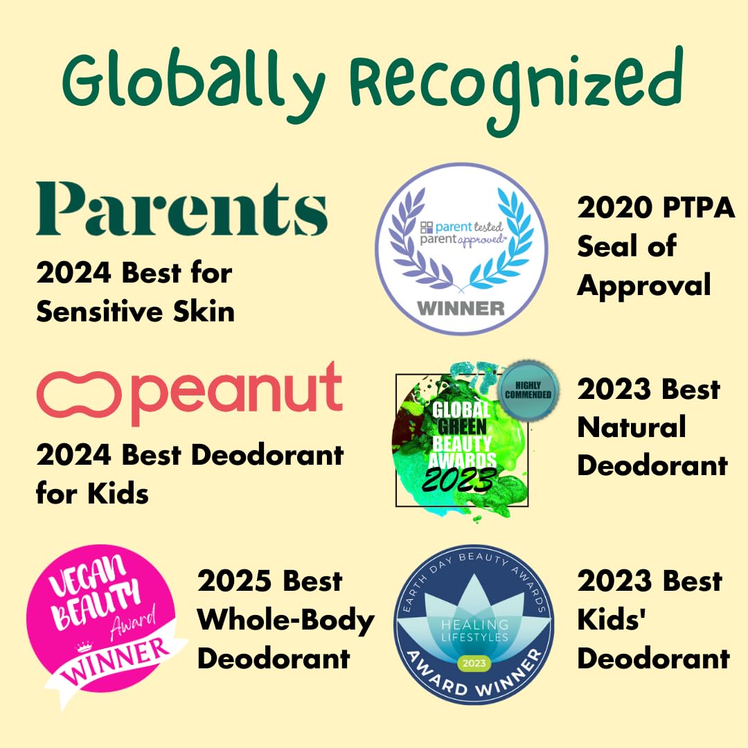 MONA Kids Deodorant in use by child, outdoors