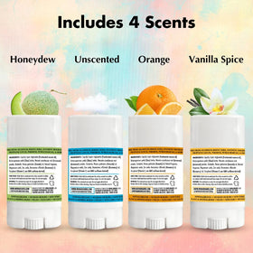 MONA Kids Deodorant stick showing natural ingredients