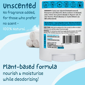 MONA Natural Deodorant Stick packaging with kid-friendly design