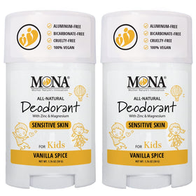MONA Vanilla Spice Deodorant for Kids, front view