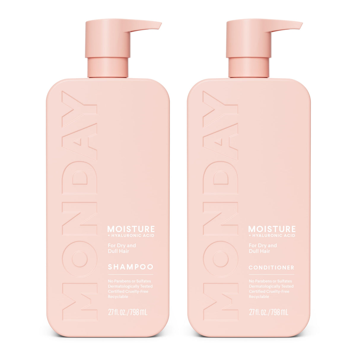 MONDAY HAIRCARE Moisture Shampoo 27 oz front view
