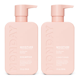 MONDAY HAIRCARE Moisture Shampoo and Conditioner set front view