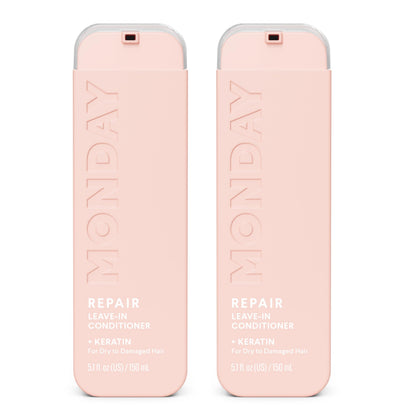 MONDAY HAIRCARE Repair Leave-in Conditioner Dual Pack 5 Oz front view