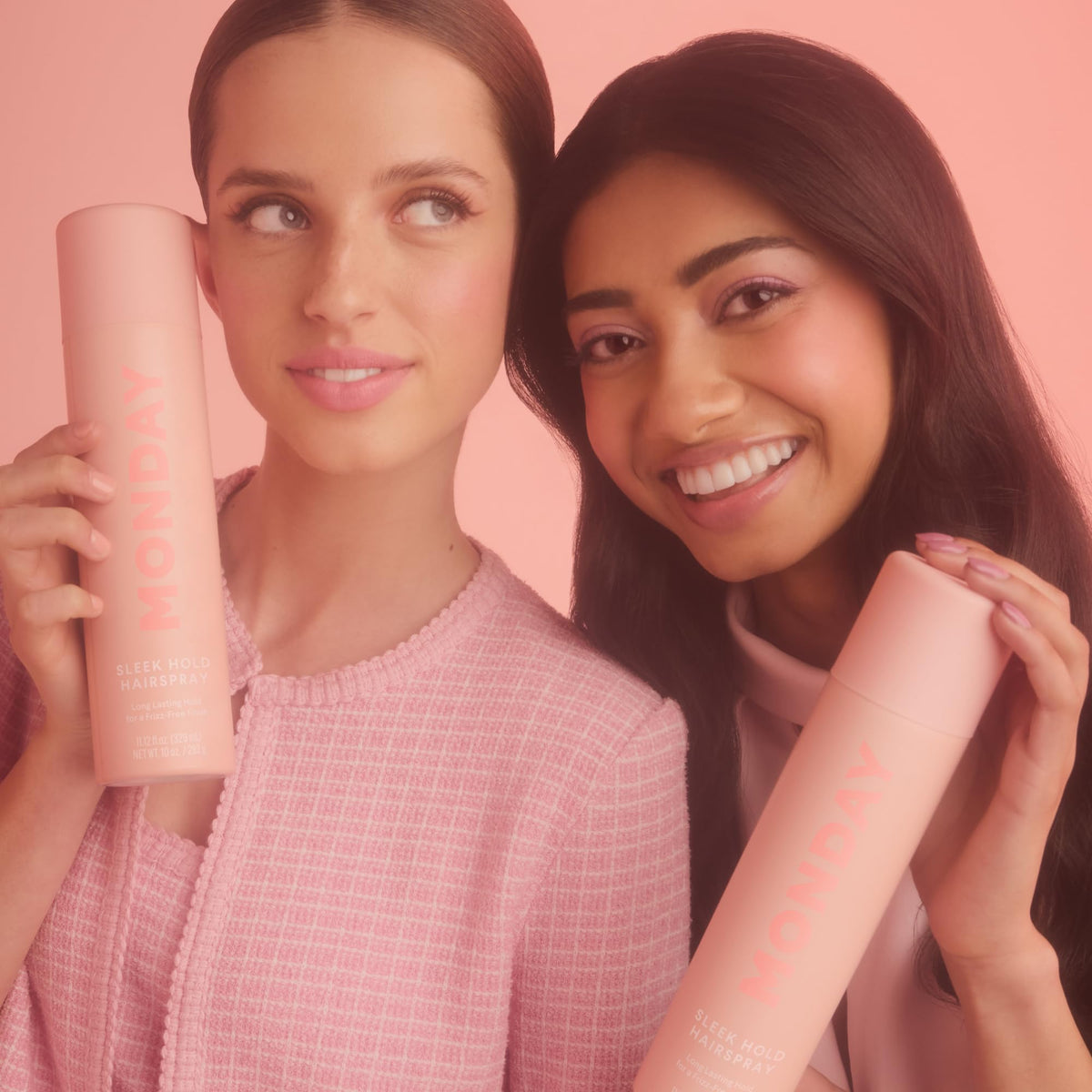 MONDAY HAIRCARE Sleek Hold Hairspray 10 oz close-up of nozzle