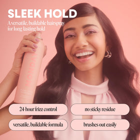 MONDAY HAIRCARE Sleek Hold Hairspray 10 oz side view