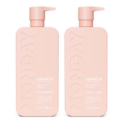 MONDAY HAIRCARE Smooth Shampoo 27 oz bottle front view