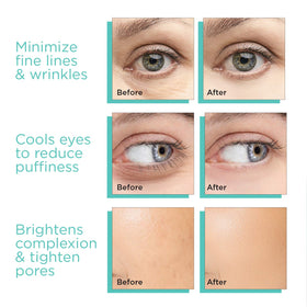 MonétBeauty Ice Globes for Face on a bathroom counter