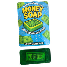 Money Soap Fruity Pear Scented Soap Bar with vibrant green colour