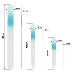 Mont Bleu Glass Nail File 7.68 inch size