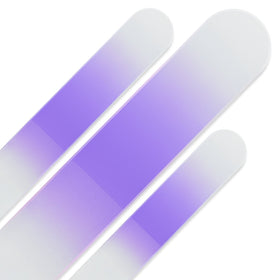 Mont Bleu nail file sizes comparison 90mm, 135mm, 195mm